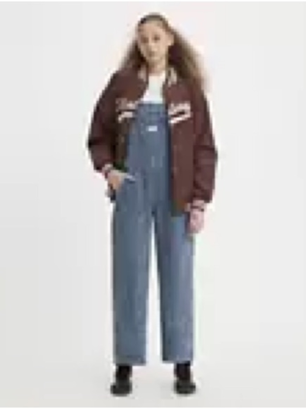 Levi's® Baggy Highwater Women's Overalls Size XS NW0T - Picture 2 of 13